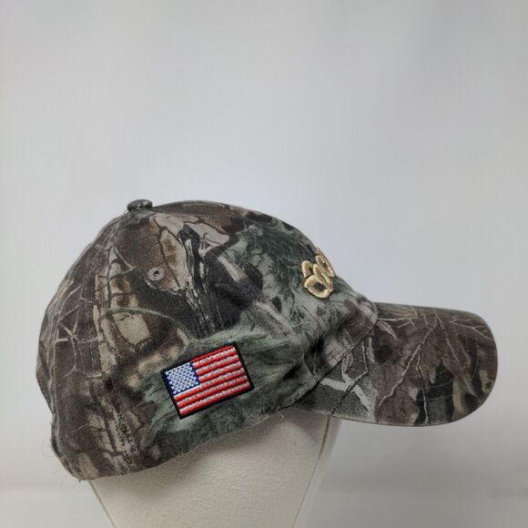 Clarke Strapback Hat Camouflage One Size Adjustable Embroidered Patriotic - Picture 4 of 7